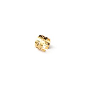 Anello J-Ring Yellow Gold Plated 24K | Il Centimetro
