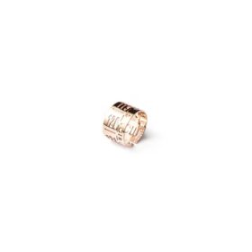 Anello J-Ring Rose Gold Plated 24K | Il Centimetro