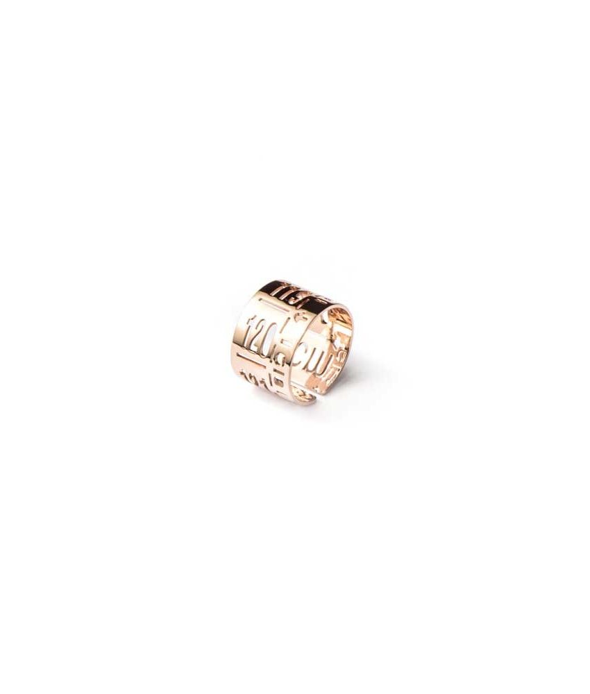 Anello J-Ring Rose Gold Plated 24K | Il Centimetro