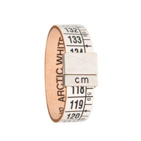 Bracciale in Pelle Classic – Artic White