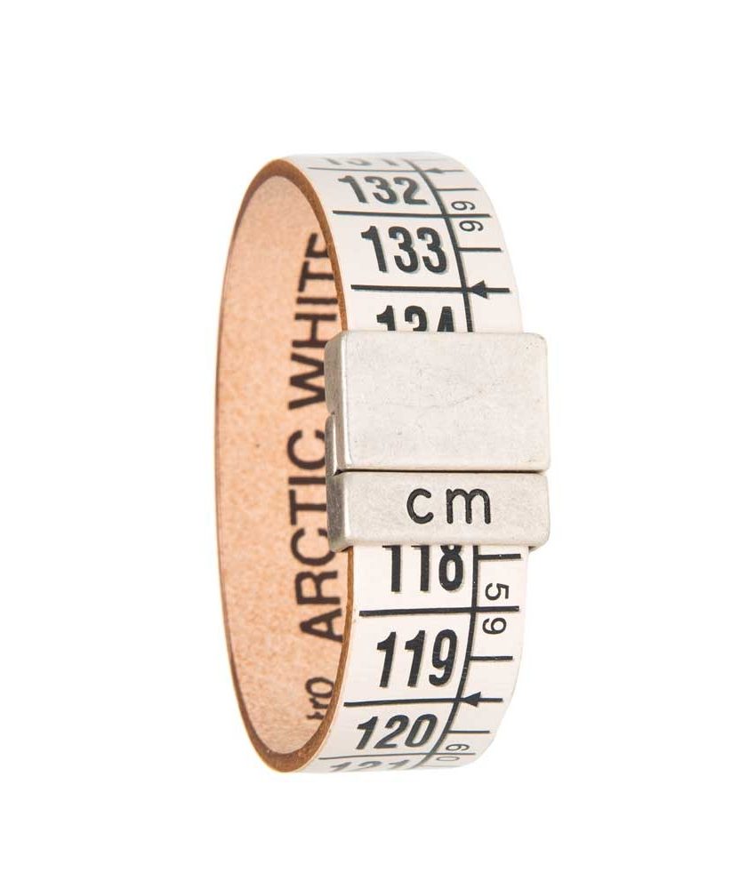 Bracciale in Pelle Classic – Artic White
