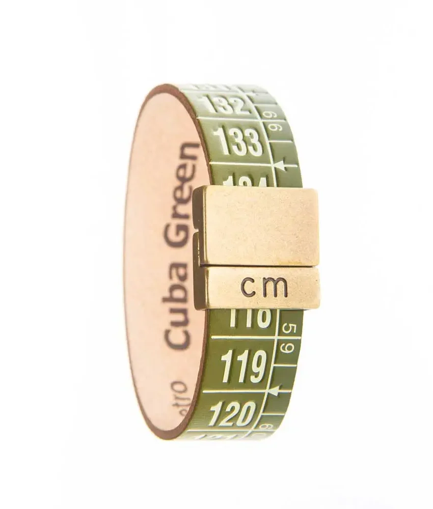 Bracciale in Pelle Classic – Cuba Green